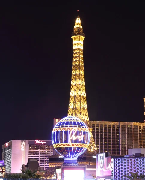 Las vegas strip's nachts — Stockfoto