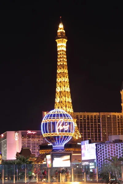 Las vegas strip's nachts — Stockfoto