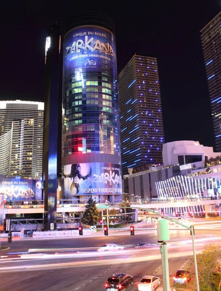Las Vegas Strip ในเวลากลางคืน — ภาพถ่ายสต็อก