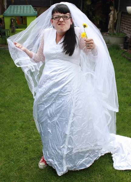 De jilted bruid — Stockfoto