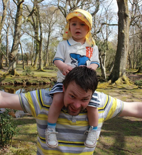 PADRE & HIJO — Foto de Stock