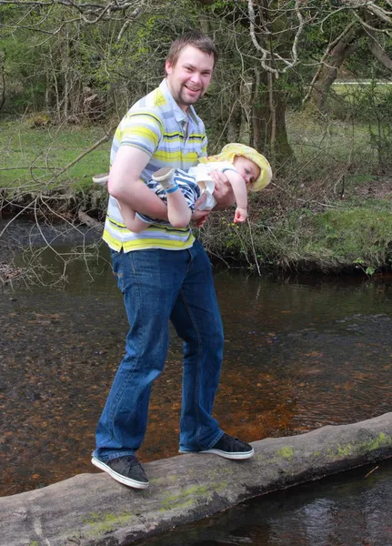 Vater und Sohn — Stockfoto