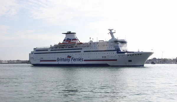 Passenger ferry from france — Stock Photo, Image