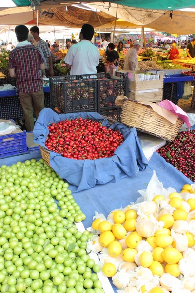 Verse markt produceren — Stockfoto