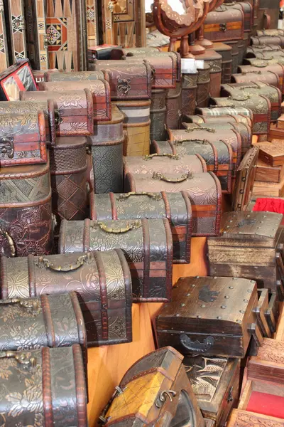 Turkish handmade boxes — Stock Photo, Image