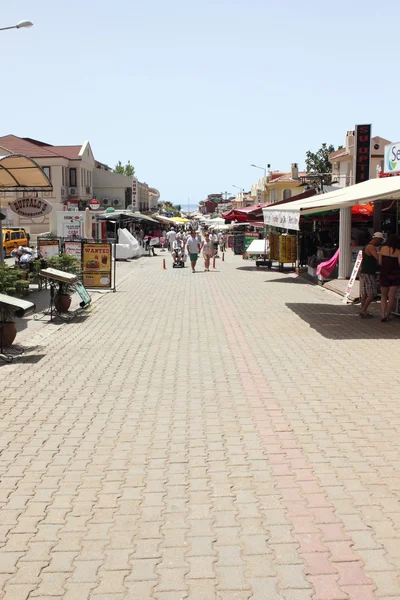 Oude traditionele Turks straat — Stockfoto