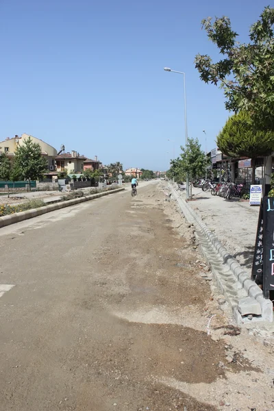 Türkische Straßenbauarbeiten — Stockfoto