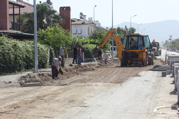 トルコの道路工事 — ストック写真