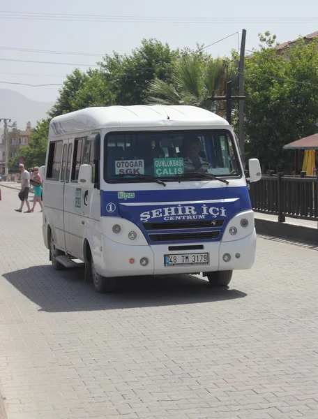 Traditionella dolmus transport av Turkiet — Stockfoto