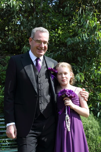 Padre e hija — Foto de Stock