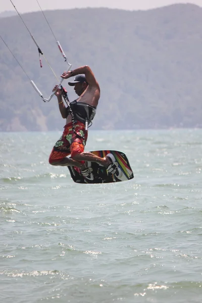 Kitesurfen — Stockfoto