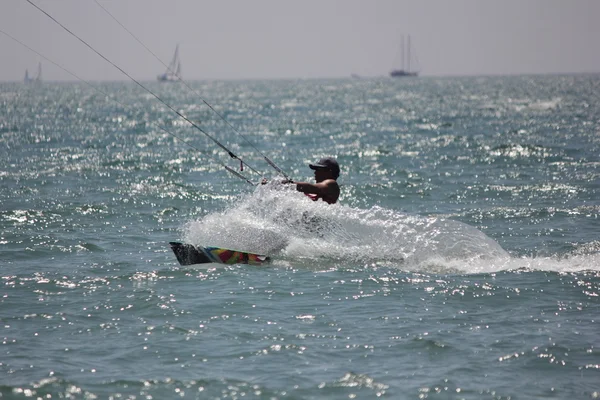 Kitesurfen — Stockfoto