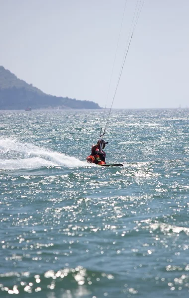 Kitesurfen — Stockfoto