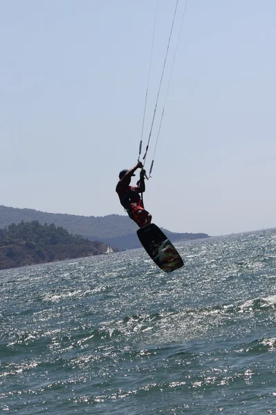 Kitesurfen — Stockfoto