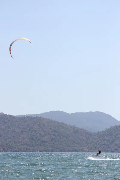 Kitesurfen — Stockfoto