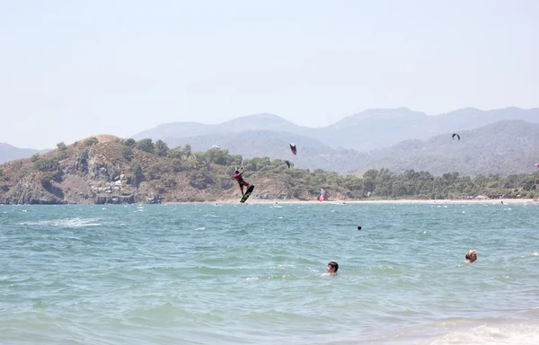 Kitesurf. — Fotografia de Stock