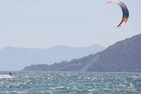 Kitesurfing — Fotografie, imagine de stoc