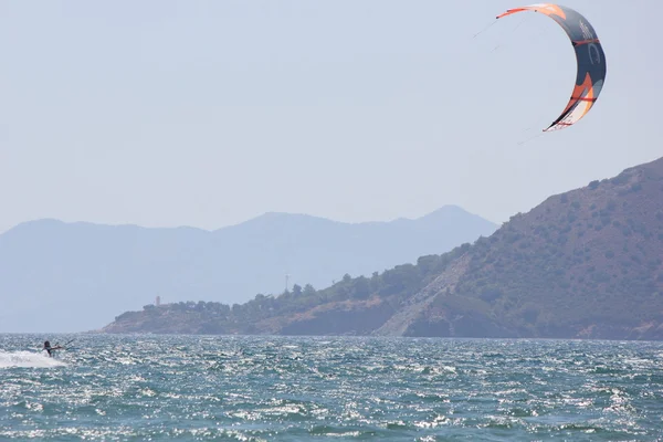 Kitesurfen — Stockfoto