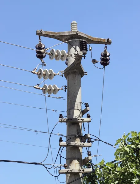 Telefonstolpe — Stockfoto