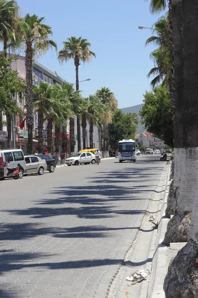 Alte traditionelle türkische Straße — Stockfoto