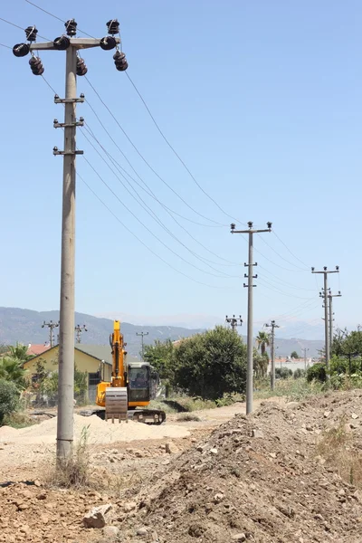 Travaux routiers turcs — Photo