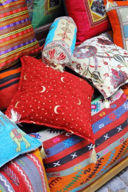 renkli kumaş ve Tekstil