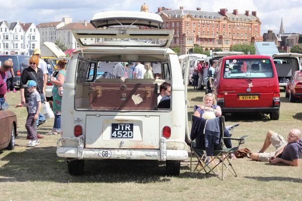 Classici vecchi camper — Foto Stock