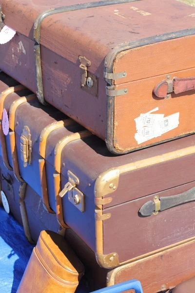 Retro suitcases — Stock Photo, Image