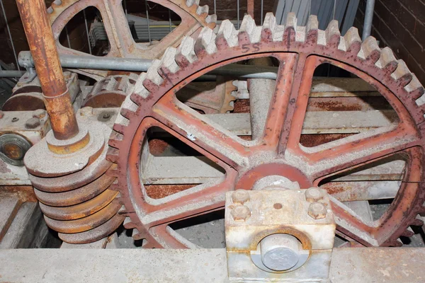 Mechanical worm gearing — Stock Photo, Image