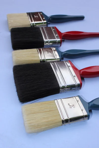 Decorators paintbrushes — Stock Photo, Image