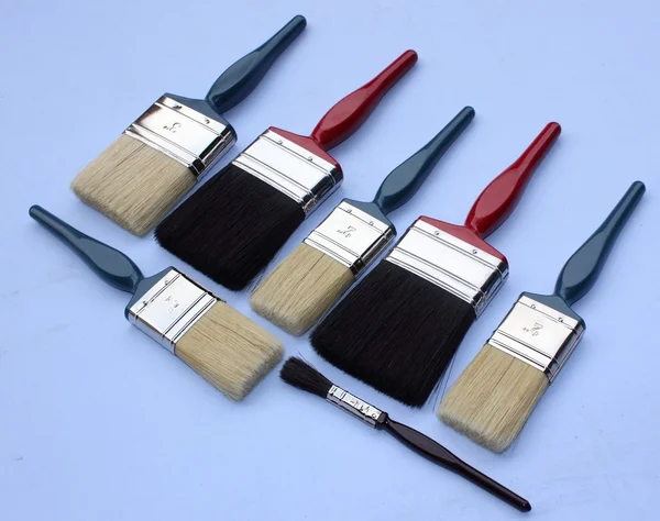 Decorators paintbrushes — Stock Photo, Image