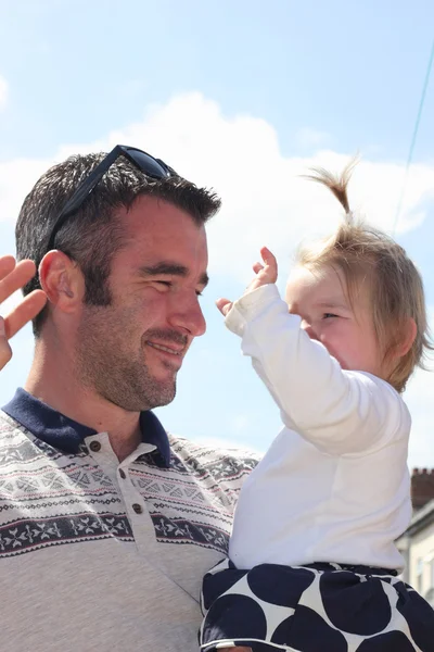 Padre e hija — Foto de Stock