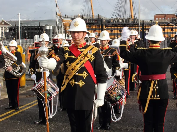 La banda de marines reales —  Fotos de Stock