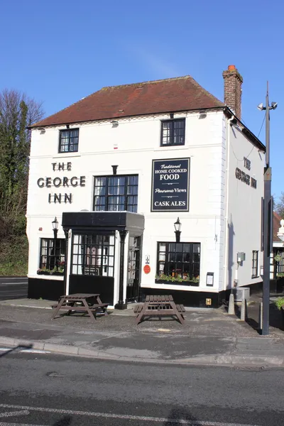 Un vecchio pub di campagna inglese, pub — Foto Stock