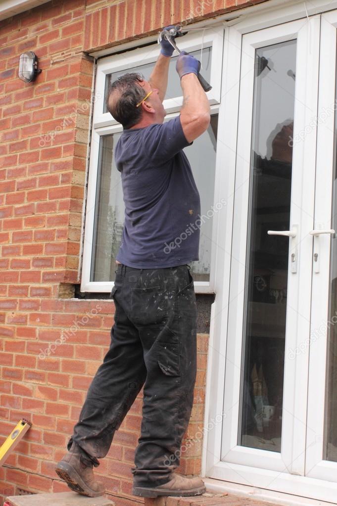 Window fitter at work Stock Photo by ©1markim 45743687
