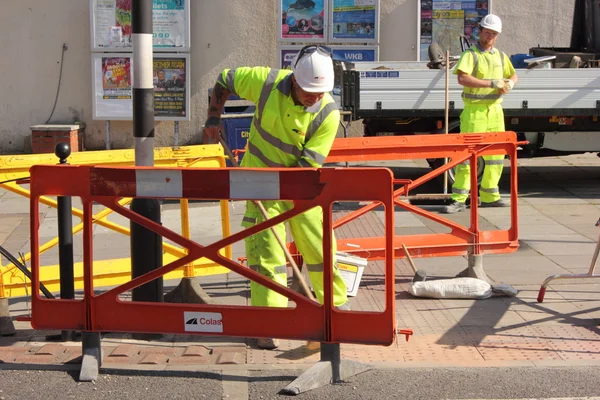 Repairing the pavements — Stock Photo, Image