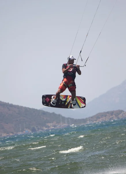 Kitesurfen — Stockfoto