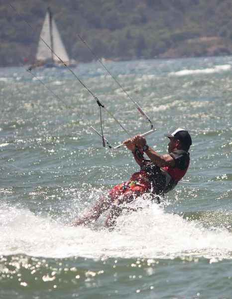 Kitesurfen — Stockfoto