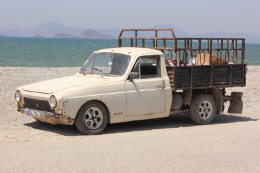 Retro araba gösterisi