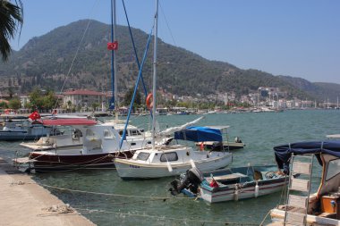 Balık tutma ve zevk tekneler