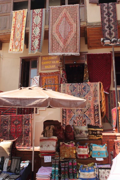 Colourful turkish carpets — Stock Photo, Image