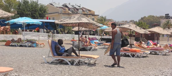 Strand handelaar — Stockfoto