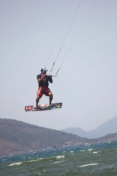 Kitesurfen — Stockfoto