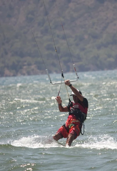 Kitesurf. — Fotografia de Stock