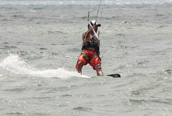 Kitesurfen — Stockfoto