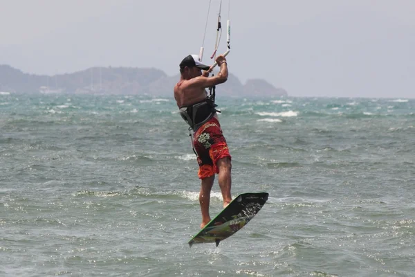 Kitesurfen — Stockfoto