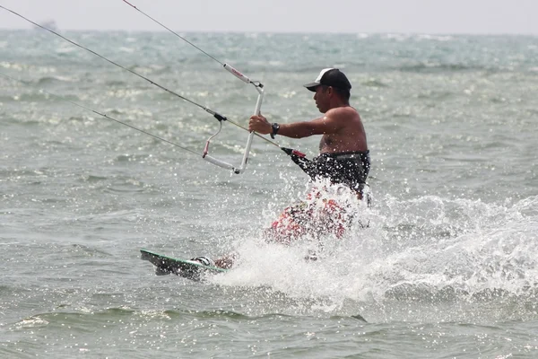 Kitesurfen — Stockfoto