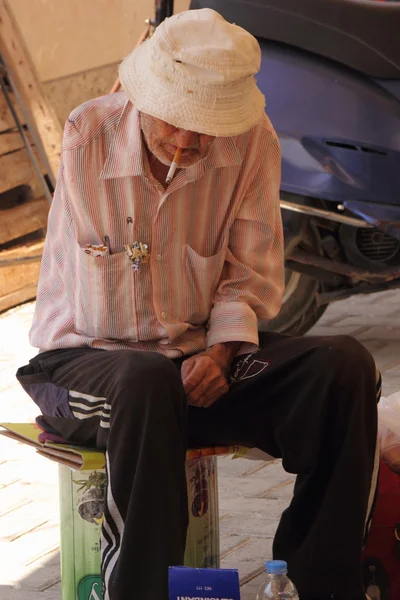 Um velho turco desconhecido — Fotografia de Stock