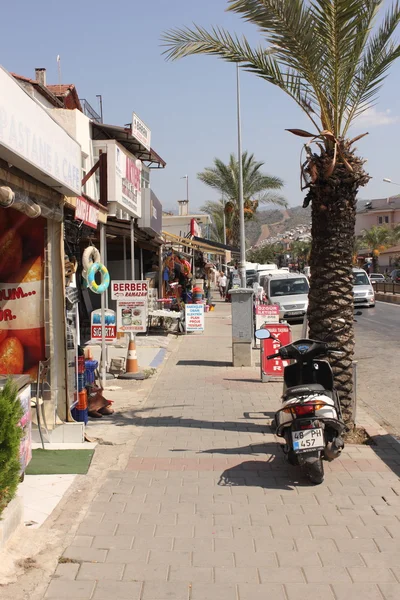 Alte traditionelle türkische Straße — Stockfoto