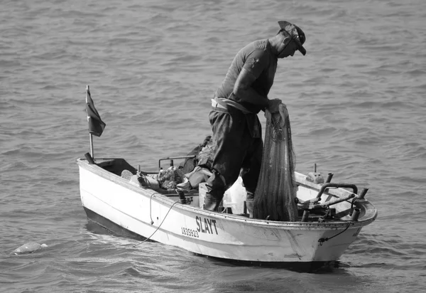 Местный рыбак — стоковое фото